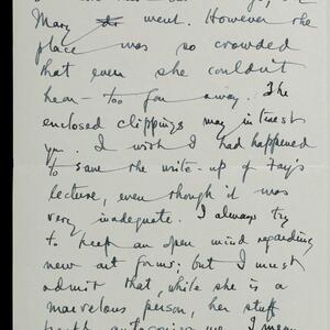 a page of handwritten text