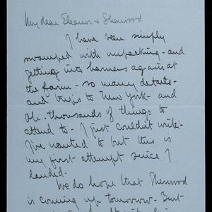 a page of handwritten text