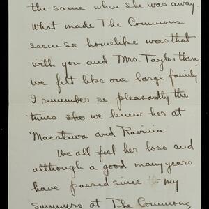 a page of handwritten text