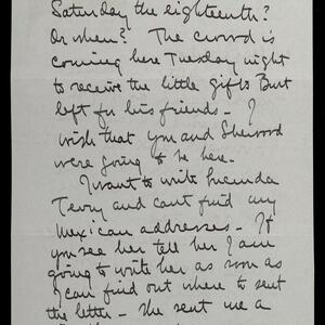 a page of handwritten text
