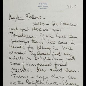 a page of handwritten text