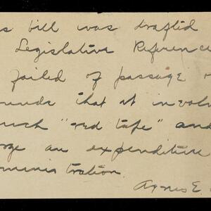 a page of handwritten text