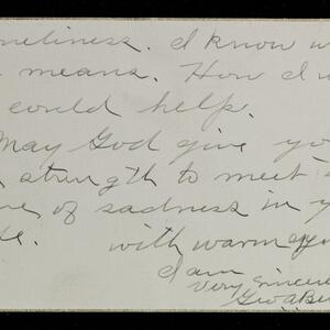 a page of handwritten text