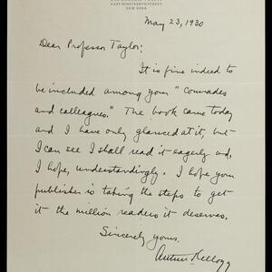 a page of handwritten text
