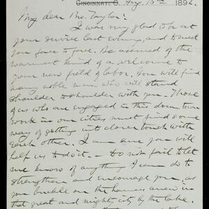 a page of handwritten text