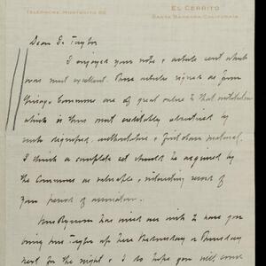 a page of handwritten text