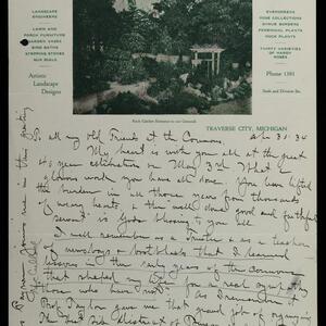 a page of handwritten text