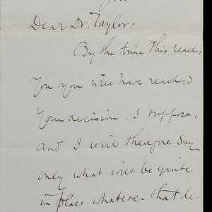 a page of handwritten text