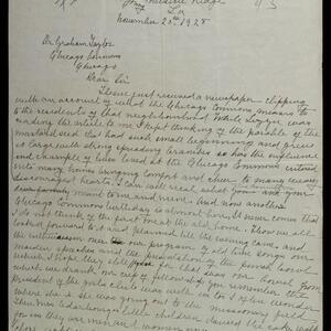 a page of handwritten text