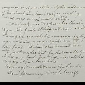 a page of handwritten text