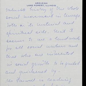 a page of handwritten text