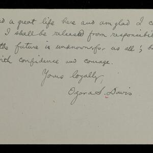 a page of handwritten text