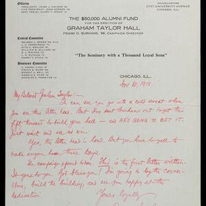 a page of handwritten text