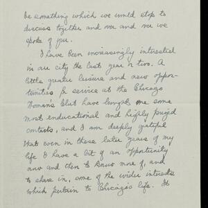 a page of handwritten text
