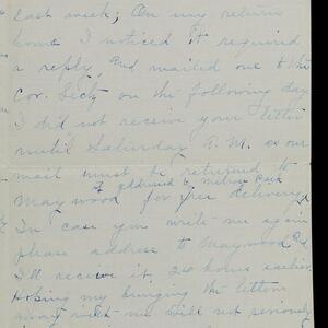 a page of handwritten text