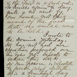a page of handwritten text