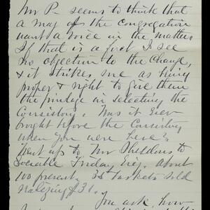 a page of handwritten text