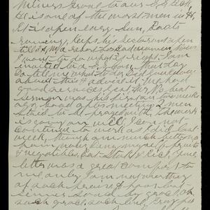 a page of handwritten text