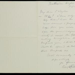 a page of handwritten text