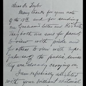 a page of handwritten text