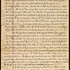 a page of handwritten text