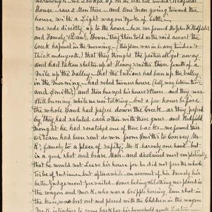 a page of handwritten text