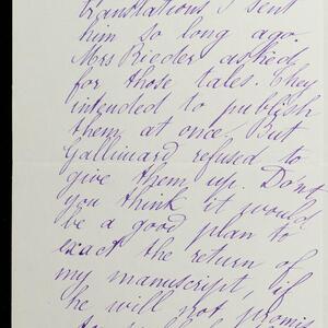 a page of handwritten text