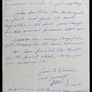 a page of handwritten text