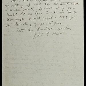 a page of handwritten text