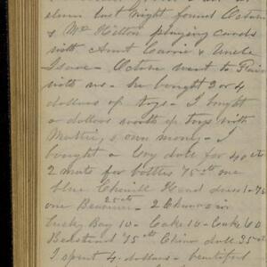 a page of handwritten text