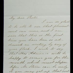 a page of handwritten text