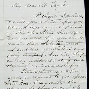 a page of handwritten text