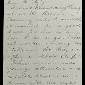a page of handwritten text