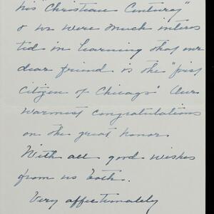 a page of handwritten text