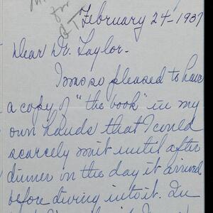 a page of handwritten text