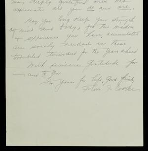 a page of handwritten text
