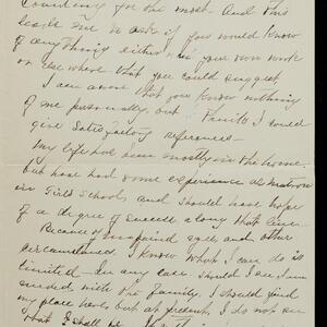 a page of handwritten text