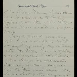 a page of handwritten text