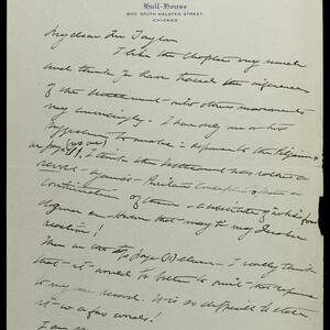 a page of handwritten text