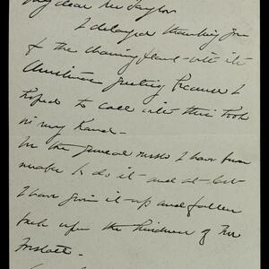 a page of handwritten text