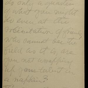 a page of handwritten text