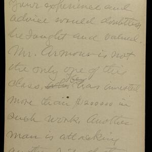 a page of handwritten text