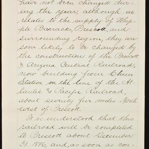 a page of handwritten text