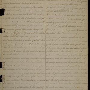 a page of handwritten text