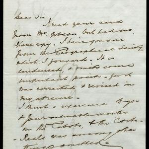 a page of handwritten text
