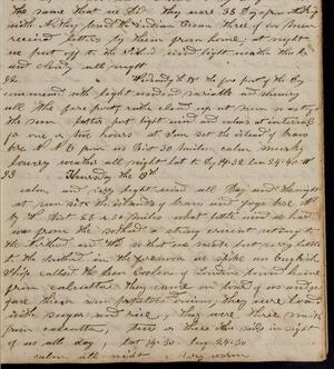 a page of handwritten text