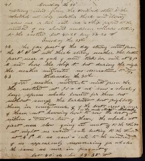 a page of handwritten text