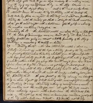 a page of handwritten text