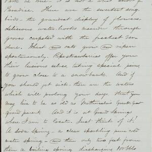 a page of handwritten text