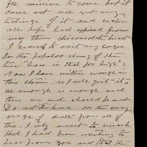a page of handwritten text
